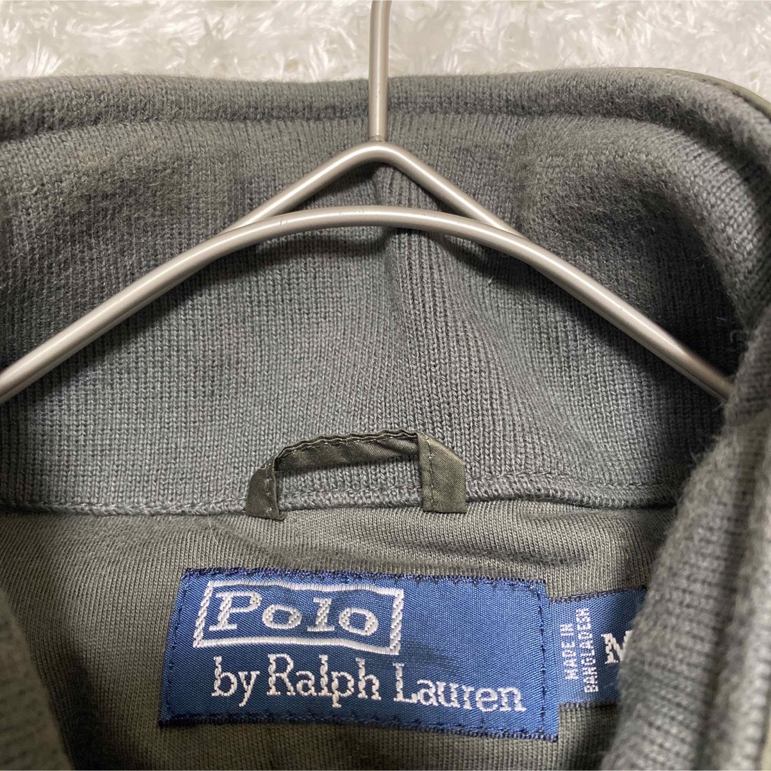 POLO RALPH LAUREN(ポロラルフローレン)のラルフローレン　ナイロンジャケット　ブルゾン　刺繍　古着　激レア　好配色 メンズのジャケット/アウター(ナイロンジャケット)の商品写真