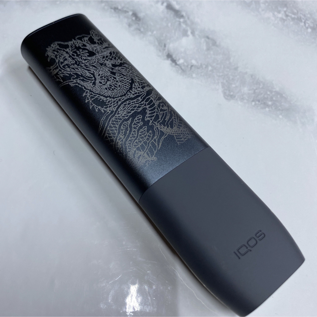 IQOS - iQOS ILUMA ONE イルマワン 昇り龍 レーザー加工 ドラゴン 和柄 ...