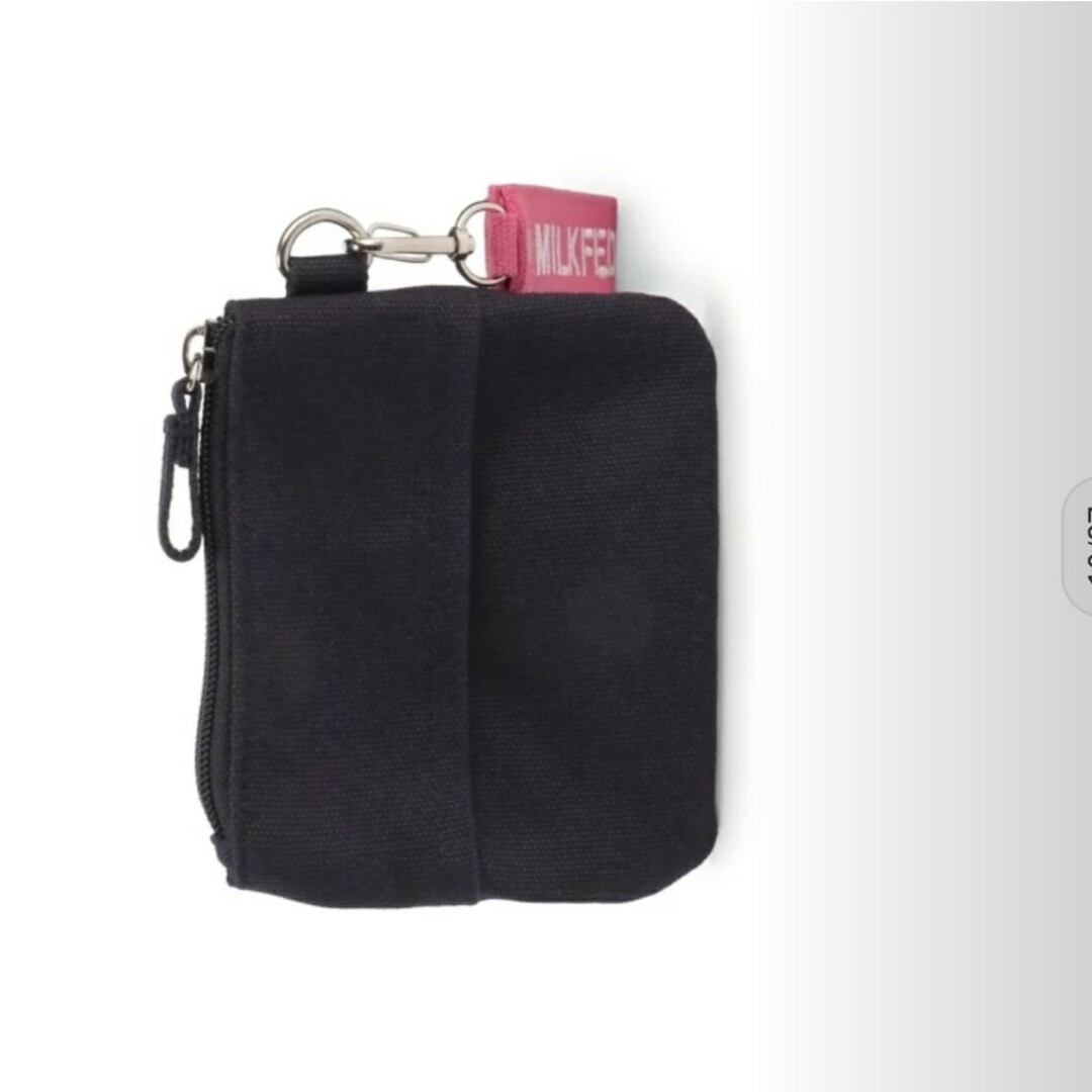 MILKFED.(ミルクフェド)のMILKFED.　EMBROID BAR MINI POUCH レディースのファッション小物(ポーチ)の商品写真