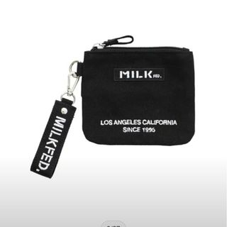 ミルクフェド(MILKFED.)のMILKFED.　EMBROID BAR MINI POUCH(ポーチ)