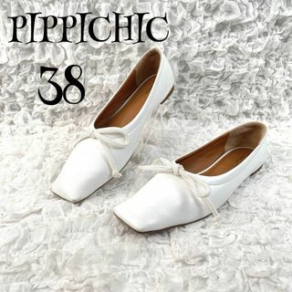 PIPPICHIC - 【PIPPICHIC】SQUARE TOE FLAT SHOES の通販 by フラン's