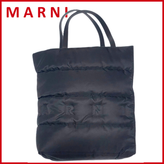 マルニ(Marni)の新品マルニMARNI男女兼用キルティングトートバッグ黒Museo(トートバッグ)