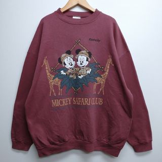 Disney - MICKEY SAFARI CLUB ディズニー TULTEX スウェット XLの通販