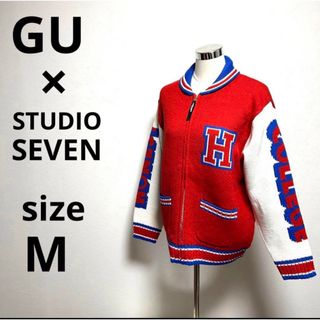 ジーユー(GU)のGU × STUDIO SEVEN 2カウチンセーター　M(ニット/セーター)