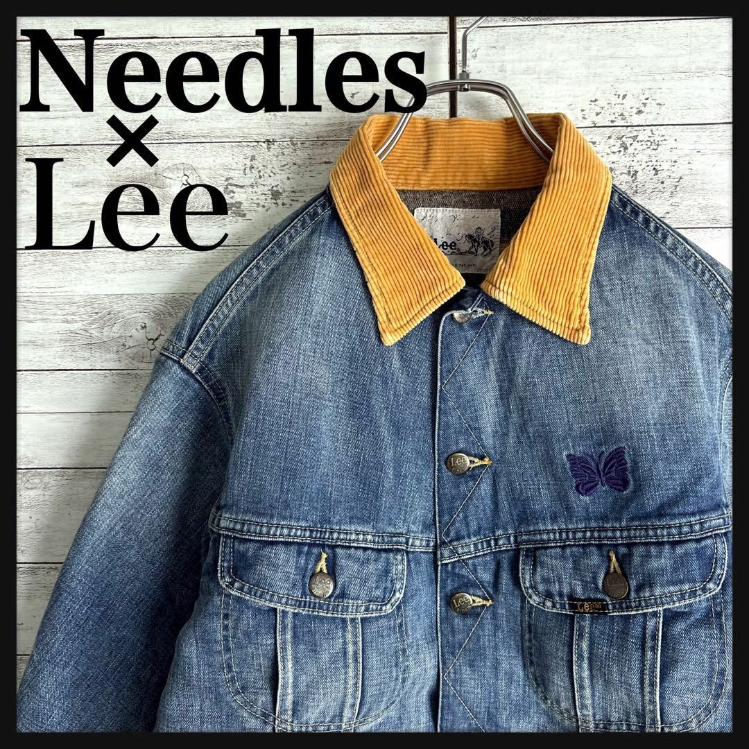 Needles - 8234【限定コラボ】ニードルス×Lee☆ワンポイント刺繍ロゴ ...