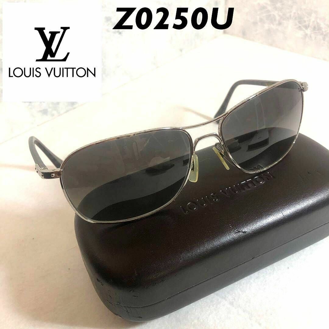 LOUIS VUITTON サングラス メタルフレーム メンズ約46mmブリッジ