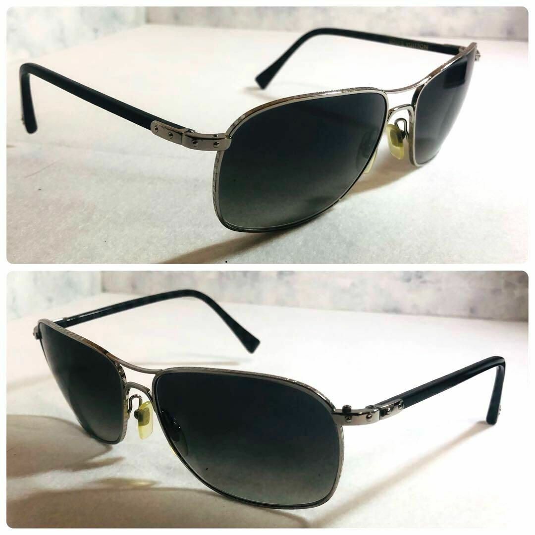 LOUIS VUITTON メタルフレーム サングラス メンズ LV Signature Metal Square Sunglasses S00 - Men - Accessories