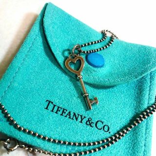 ティファニー(Tiffany & Co.)のTiffany &Co. 鍵 ハート ネックレス ペンダントトップ(ネックレス)