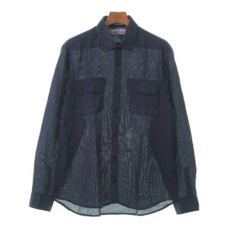 ストーンアイランド(STONE ISLAND)のSTONE ISLAND ストーンアイランド カジュアルシャツ XL 紺 【古着】【中古】(シャツ)