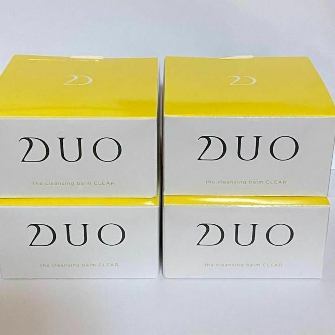 DUO ザ クレンジングバーム クリア 90g 4個セットの通販 by 【プロフご