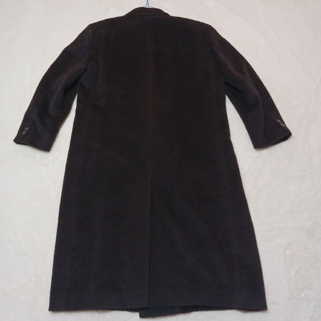 ✨美品✨L'UOMO DI CLIO アルパカ混 ライト ロングコート ブラック レディースのジャケット/アウター(ロングコート)の商品写真