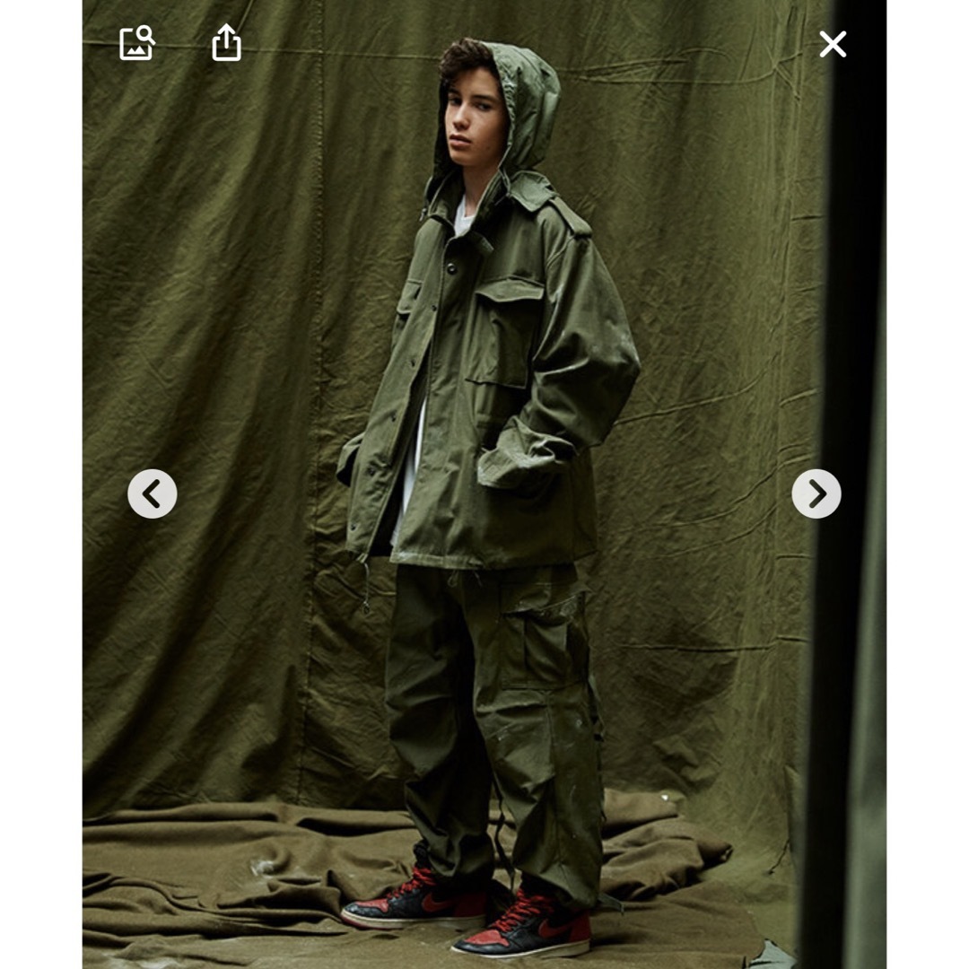 W)taps(ダブルタップス)のWTAPS WMILL-65 JACKET OLIVE  メンズのジャケット/アウター(ミリタリージャケット)の商品写真