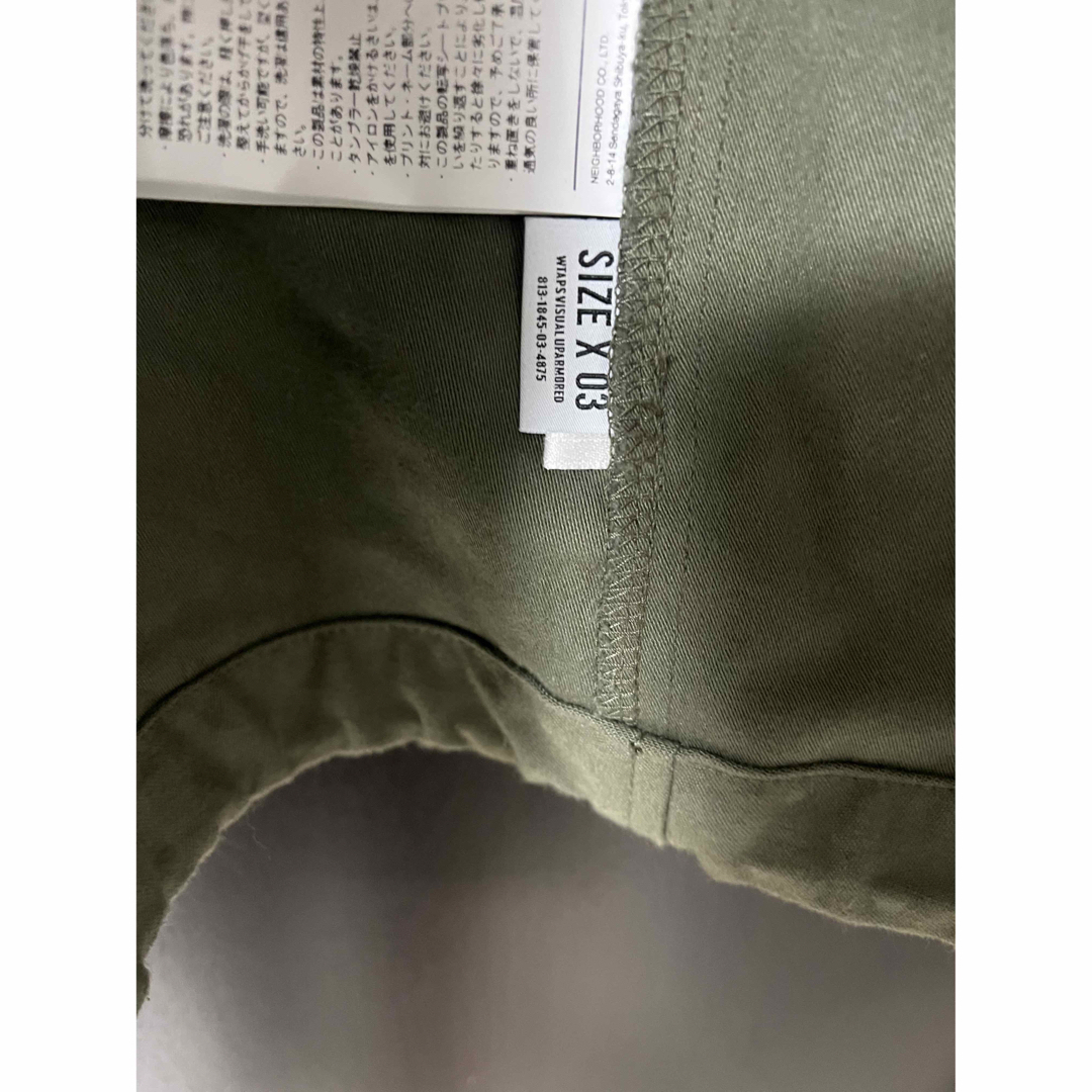 W)taps(ダブルタップス)のWTAPS WMILL-65 JACKET OLIVE  メンズのジャケット/アウター(ミリタリージャケット)の商品写真