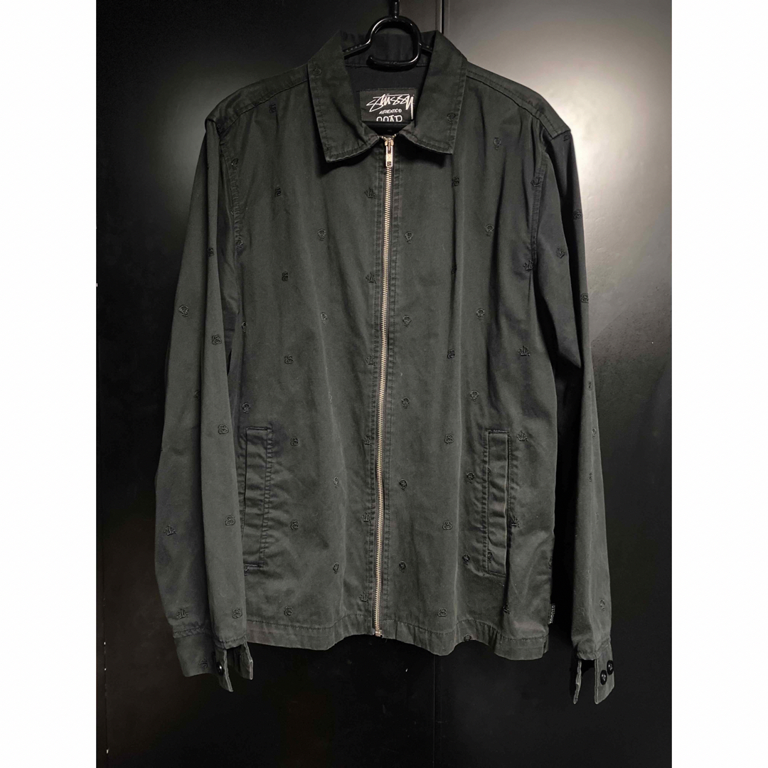 STUSSY - 激レア STUSSY ブルゾンジャケット サイズL ブラックの通販
