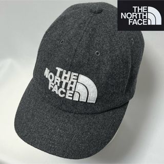 ザノースフェイス(THE NORTH FACE)の【新品】NORTH FACEノースフェイス①TNFロゴフランネルキャップGRY(キャップ)