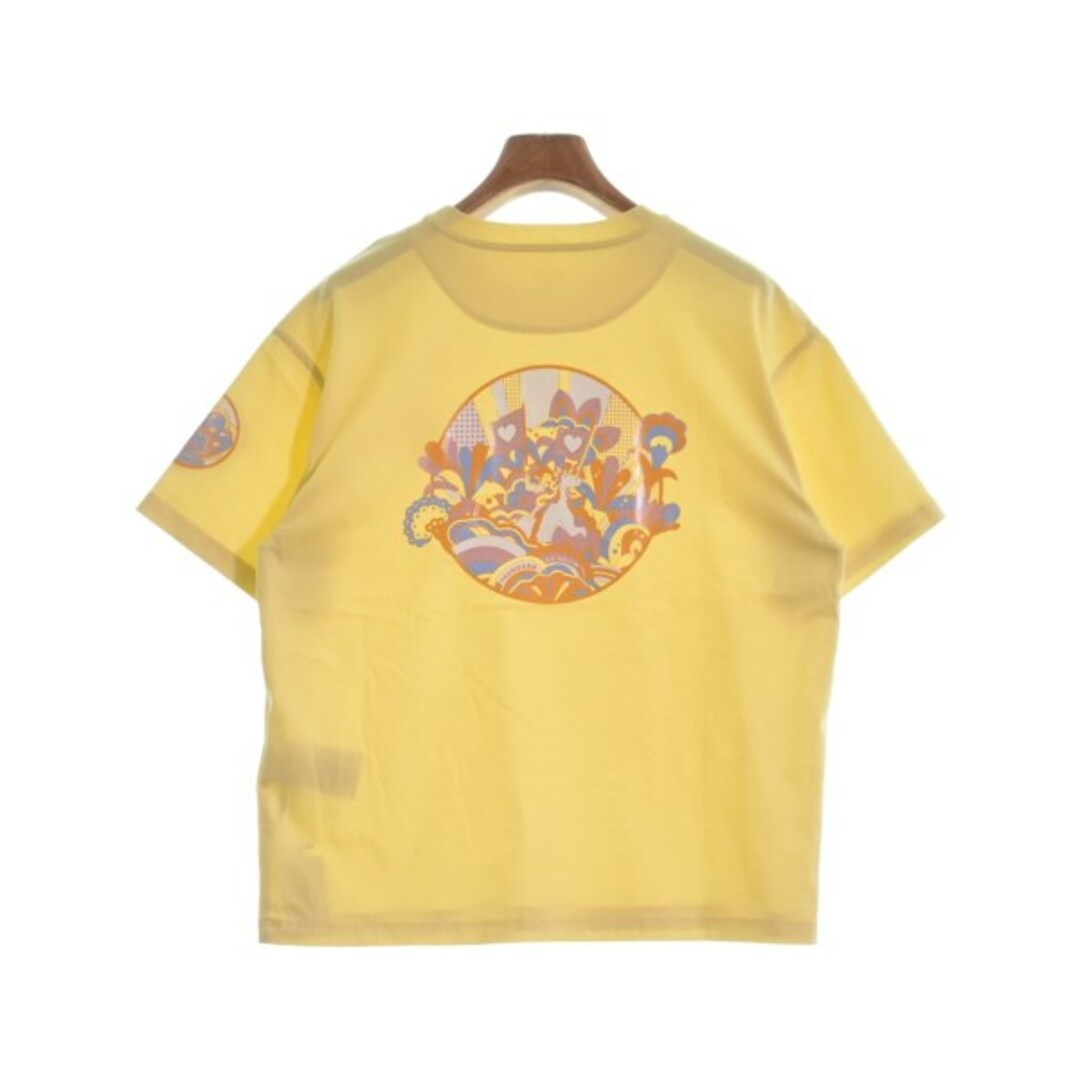 Hermes(エルメス)のHERMES エルメス Tシャツ・カットソー 38(M位) 黄 【古着】【中古】 レディースのトップス(カットソー(半袖/袖なし))の商品写真