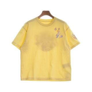 エルメス(Hermes)のHERMES エルメス Tシャツ・カットソー 38(M位) 黄 【古着】【中古】(カットソー(半袖/袖なし))