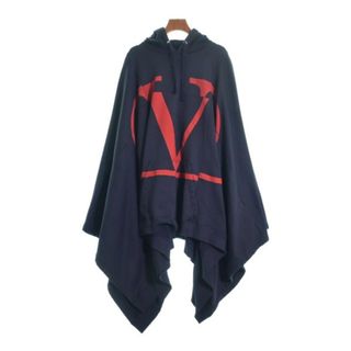 ヴァレンティノ(VALENTINO)のVALENTINO ヴァレンティノ パーカー XS 紺 【古着】【中古】(パーカー)