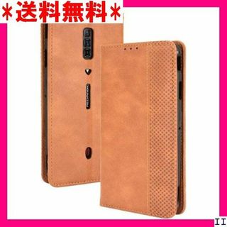 SN5 RedMagic 6/6 Pro /6S Proケ 吸着 ブラウン 53(モバイルケース/カバー)