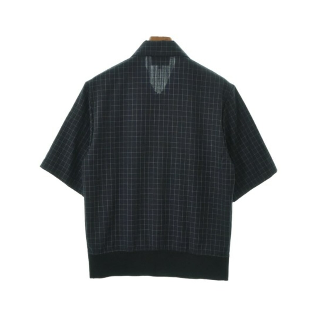 3.1 Phillip Lim(スリーワンフィリップリム)の3.1 Phillip Lim カジュアルシャツ S 紺x白(チェック) 【古着】【中古】 メンズのトップス(シャツ)の商品写真