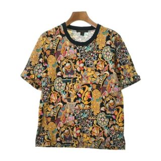 ルイヴィトン(LOUIS VUITTON)のLOUIS VUITTON Tシャツ・カットソー M 黒x黄xグレー(総柄) 【古着】【中古】(カットソー(半袖/袖なし))