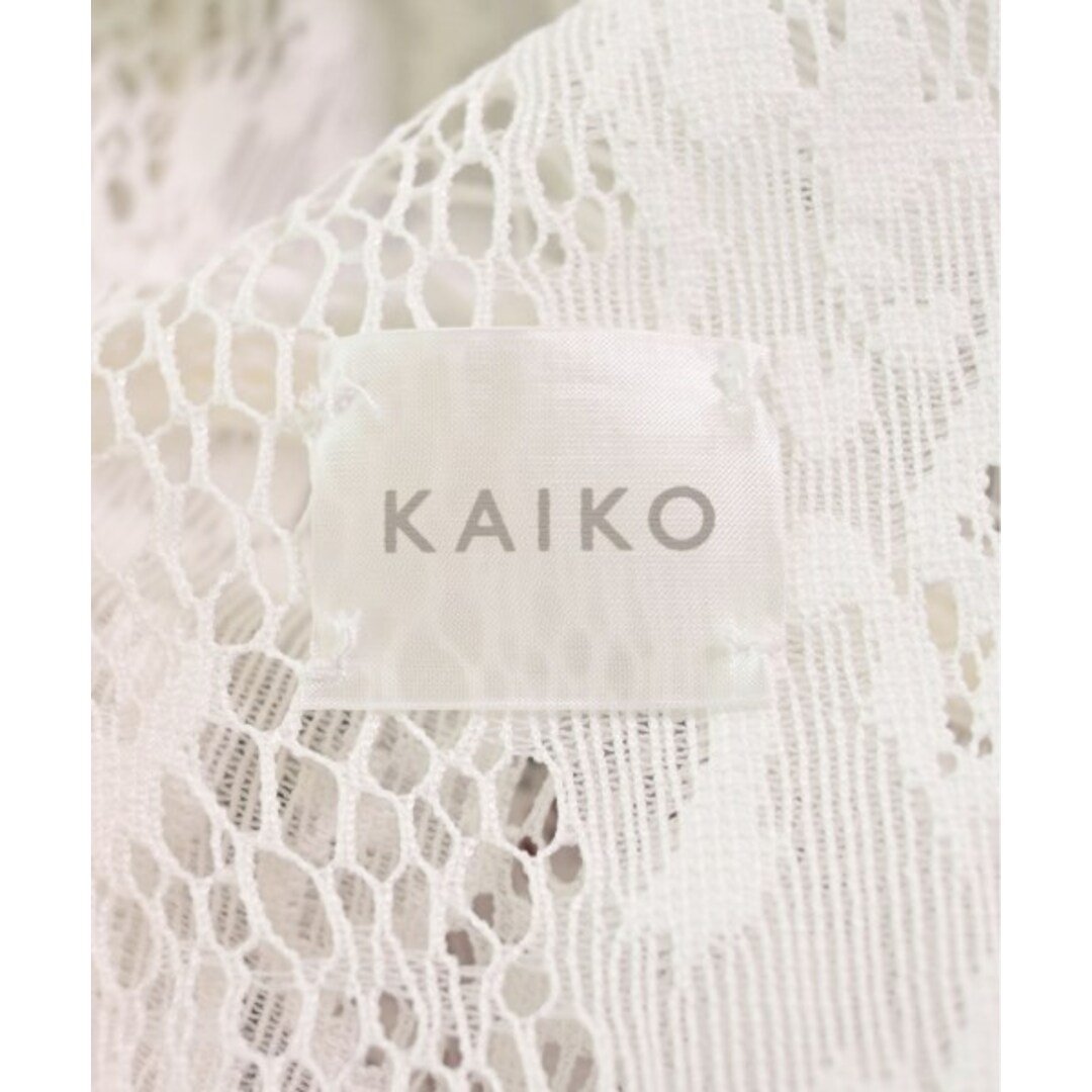 KAIKO(カイコー)のKAIKO カイコ－ カジュアルシャツ ONE 白(レース) 【古着】【中古】 レディースのトップス(シャツ/ブラウス(長袖/七分))の商品写真