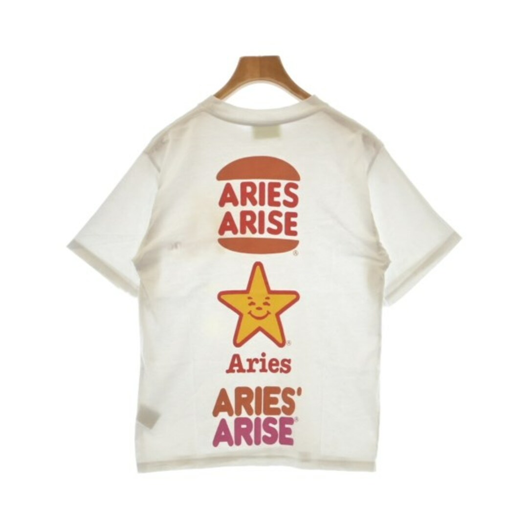 aries(アリエス)のAries アリエス Tシャツ・カットソー XXS 白 【古着】【中古】 レディースのトップス(カットソー(半袖/袖なし))の商品写真