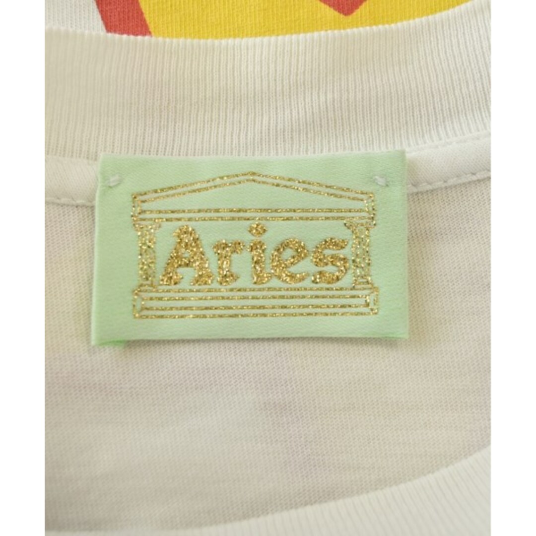 aries(アリエス)のAries アリエス Tシャツ・カットソー XXS 白 【古着】【中古】 レディースのトップス(カットソー(半袖/袖なし))の商品写真