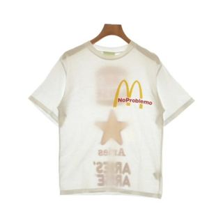 アリエス(aries)のAries アリエス Tシャツ・カットソー XXS 白 【古着】【中古】(カットソー(半袖/袖なし))