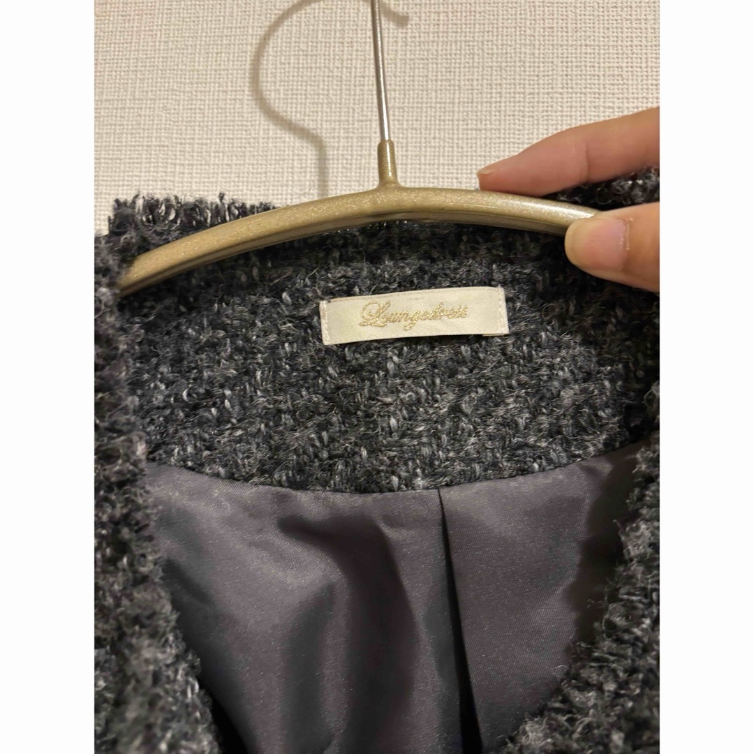 loungedress ツイードジャケット loungedress ツイードジャケット