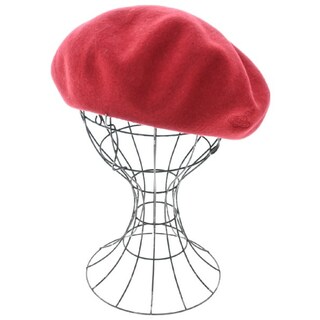 ヴィヴィアンウエストウッド(Vivienne Westwood)のVivienne Westwood ハンチング・ベレー帽 S~M 赤 【古着】【中古】(ハンチング/ベレー帽)