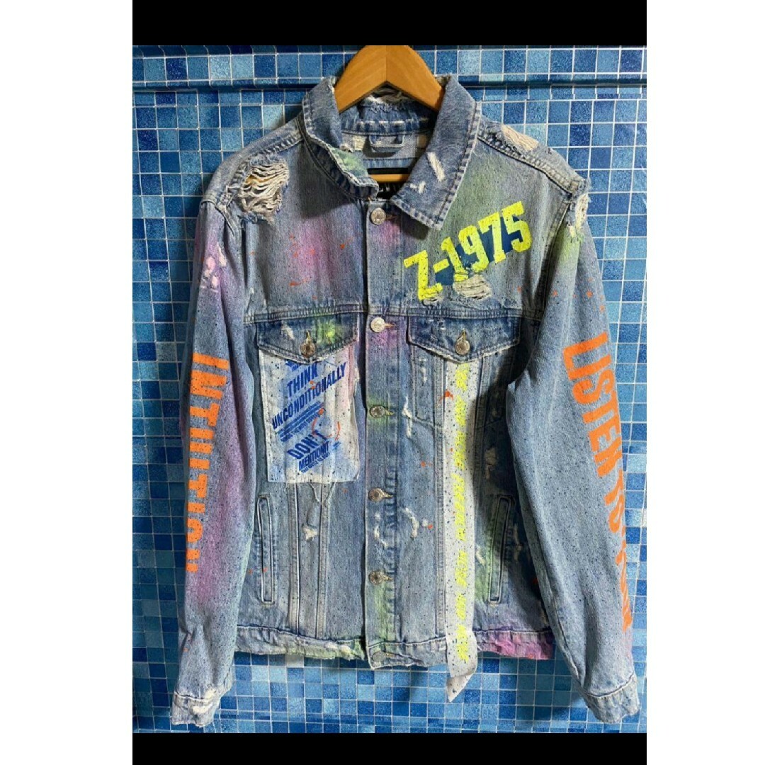 【Lサイズ BTSJIN】完売レア 入手困難 ZARA デニム Gジャン APC | フリマアプリ ラクマ