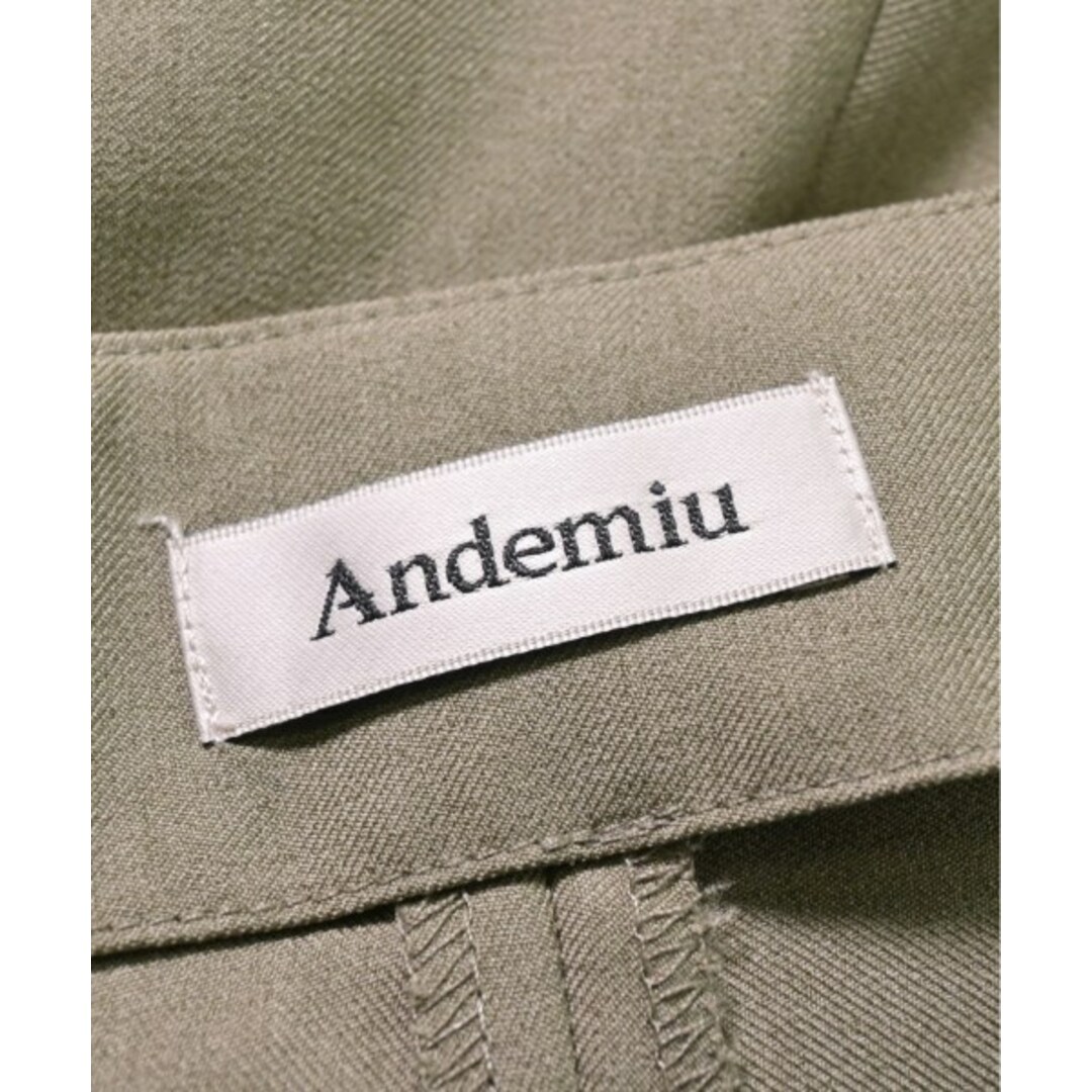 Andemiu(アンデミュウ)のAndemiu アンデミュウ パンツ（その他） S カーキ 【古着】【中古】 レディースのパンツ(その他)の商品写真