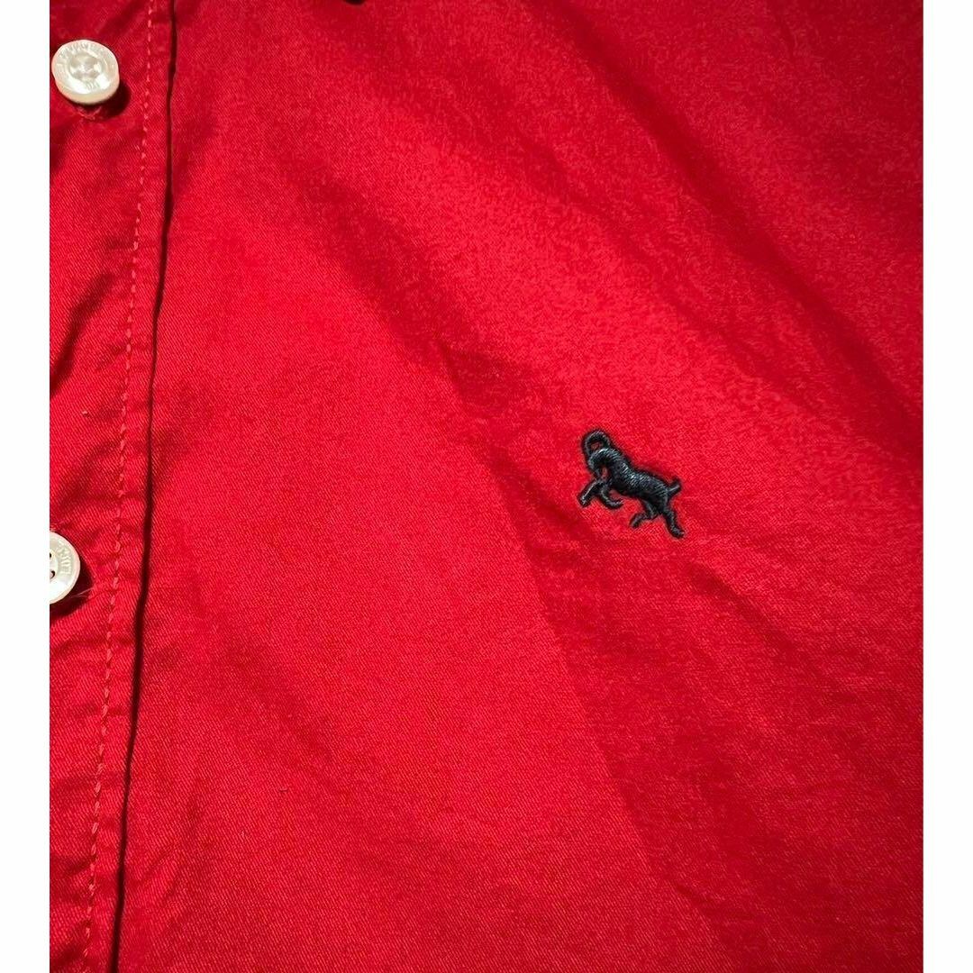 古着　刺繍ロゴ　長袖シャツ　使用　H&M エイチアンドエム メンズのトップス(Tシャツ/カットソー(半袖/袖なし))の商品写真