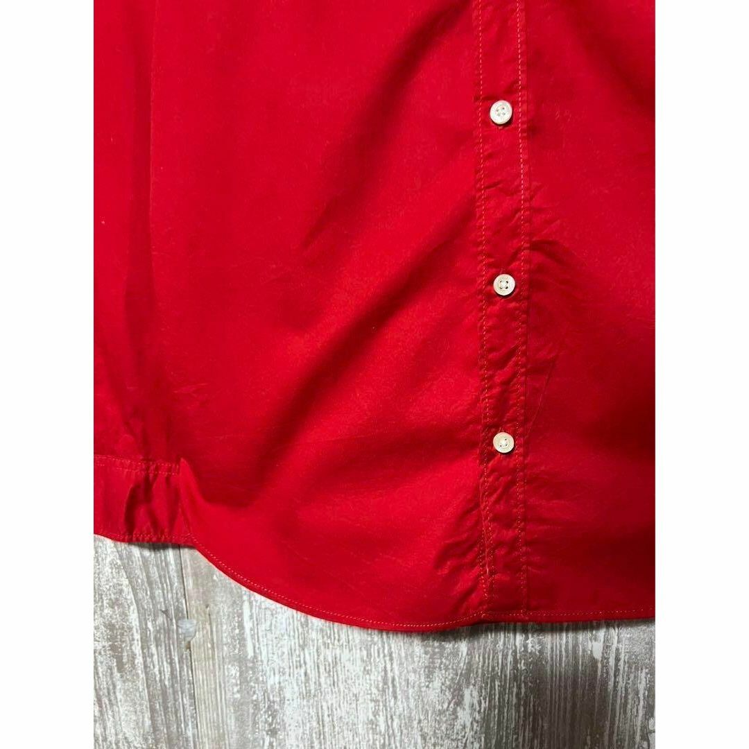 古着　刺繍ロゴ　長袖シャツ　使用　H&M エイチアンドエム メンズのトップス(Tシャツ/カットソー(半袖/袖なし))の商品写真