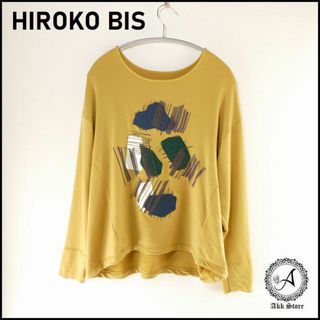 ヒロコビス(HIROKO BIS)のHIROKO BIS レディース トップス 長袖 カットソー L(カットソー(長袖/七分))