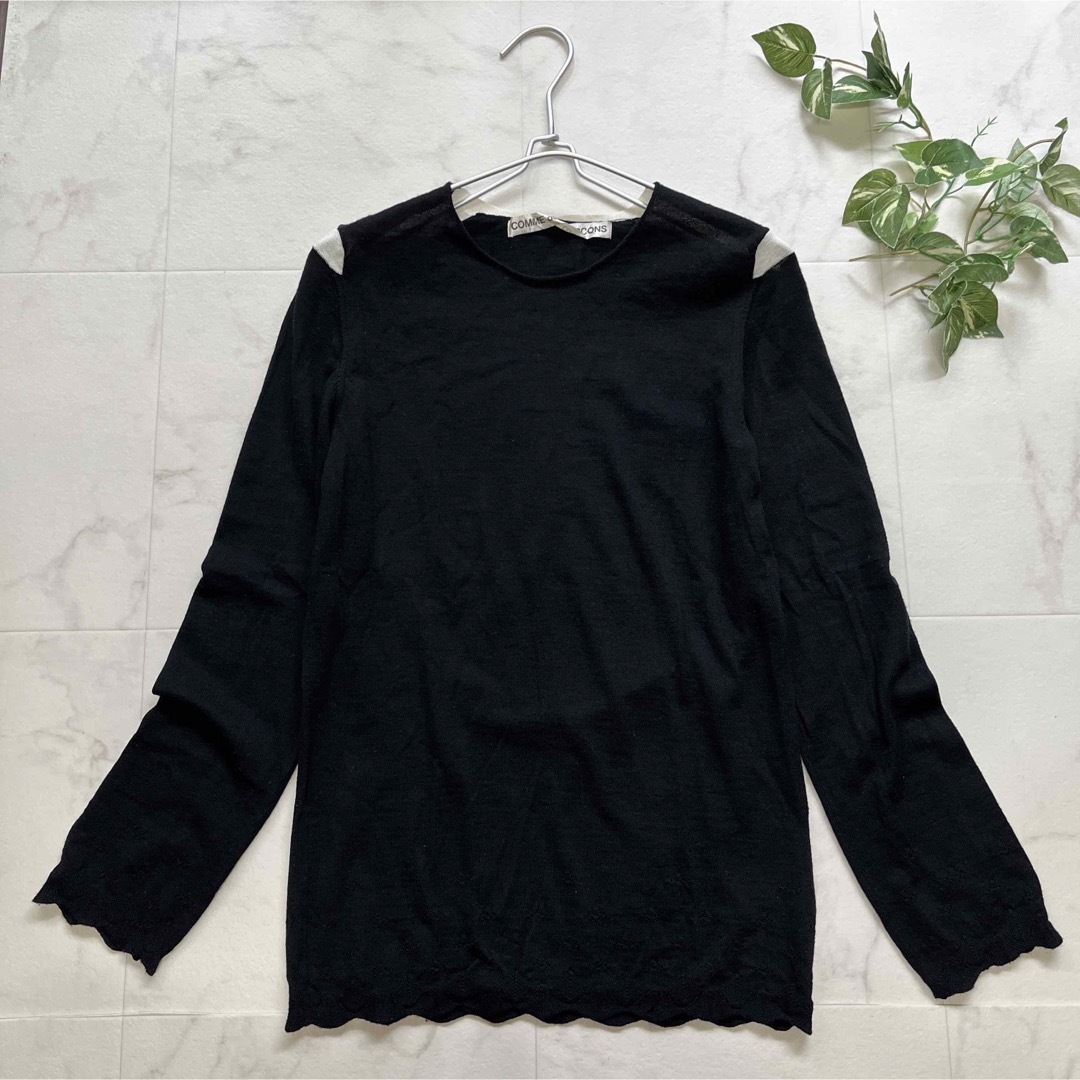 COMME des GARCONS - コムデギャルソン ウール100%プルオーバーニット