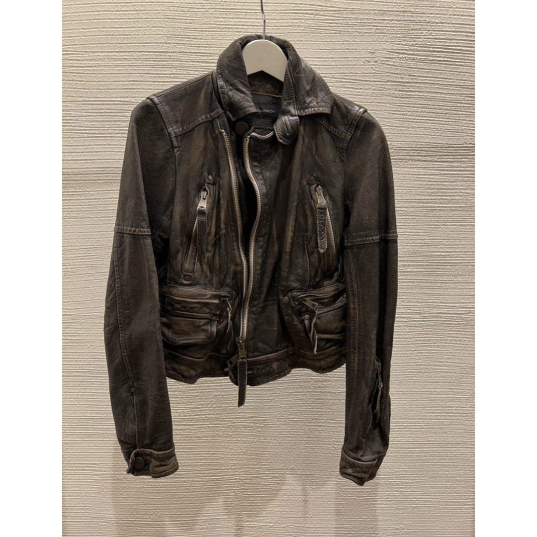 DSQUARED2 - hyde着用 DSQUARED2 ディースクエアード レザーライダース