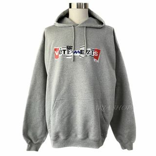 VETEMENTS - ヴェトモン 17AW WAH18TR13 メタルロゴプリントプル