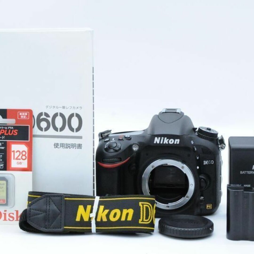 Nikon - 【ショット数極小】☆Nikon D600 FXフォーマットデジタル一眼 ...