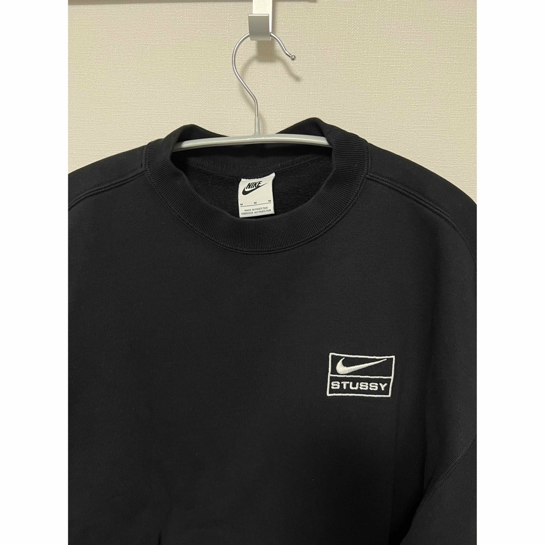 STUSSY(ステューシー)のNike Stussy スウェット　M  ブラック メンズのトップス(スウェット)の商品写真