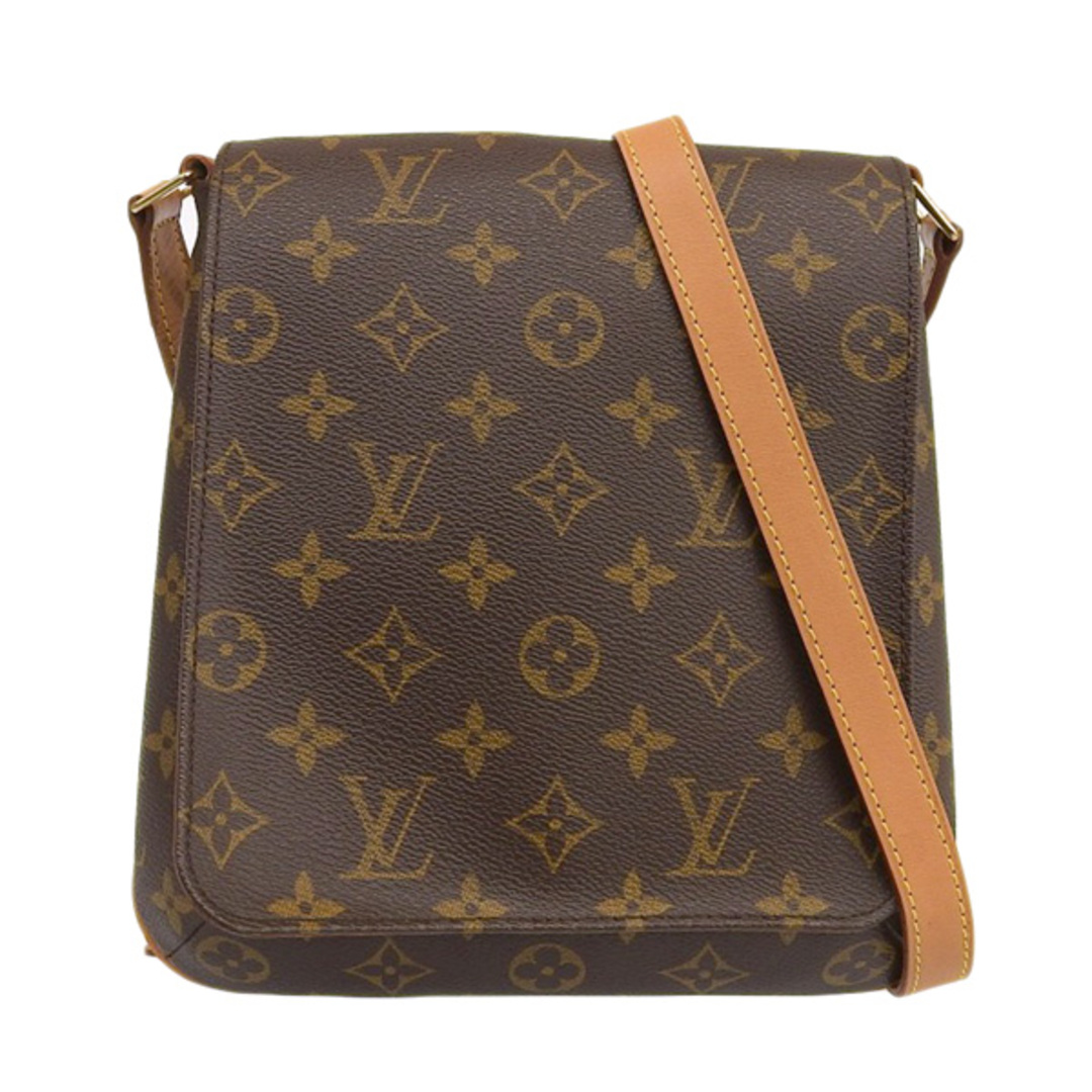 【中古】LOUIS VUITTON ルイヴィトン モノグラム ミュゼット サルサ ショルダーバッグ M51387 ブラウン gy | フリマアプリ  ラクマ