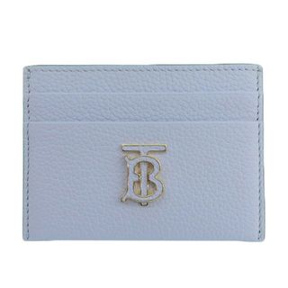 バーバリー(BURBERRY)の【中古】BURBERRY バーバリー レザー TBロゴ カードケース 8066896 ブルー gy(その他)