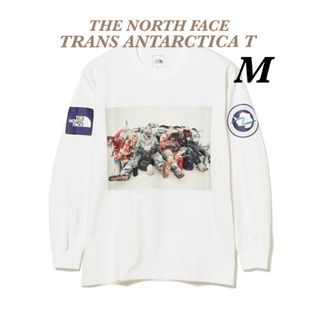 ザノースフェイス(THE NORTH FACE)の【 M 】ホワイト ★ トランスアンタークティカティー ★ ノースフェイス(Tシャツ/カットソー(七分/長袖))