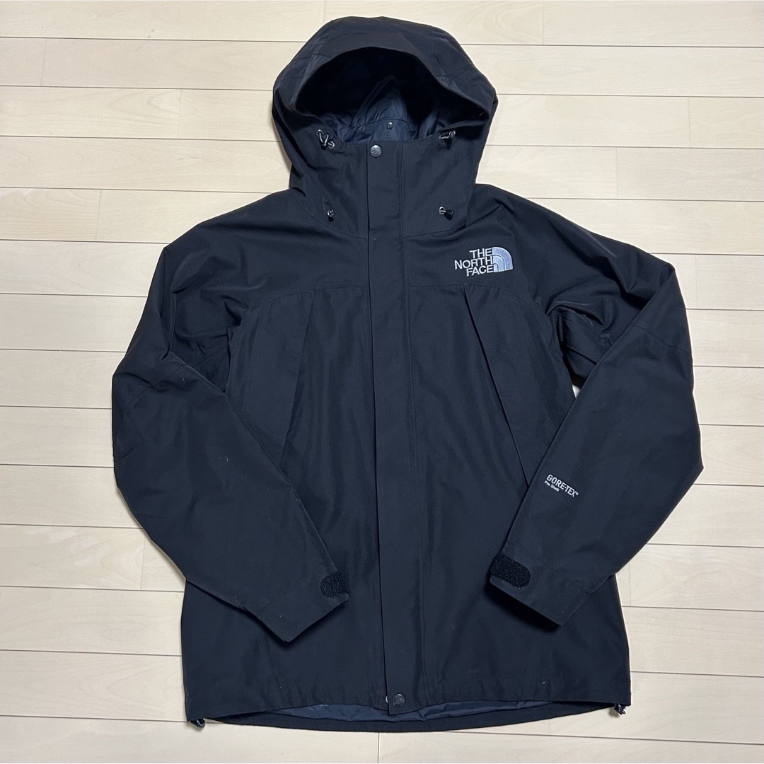 THE NORTH FACE(ザノースフェイス)の【j様専用】ノースフェイス　マウンテンジャケット　ゴアテックス　黒　M メンズのジャケット/アウター(マウンテンパーカー)の商品写真