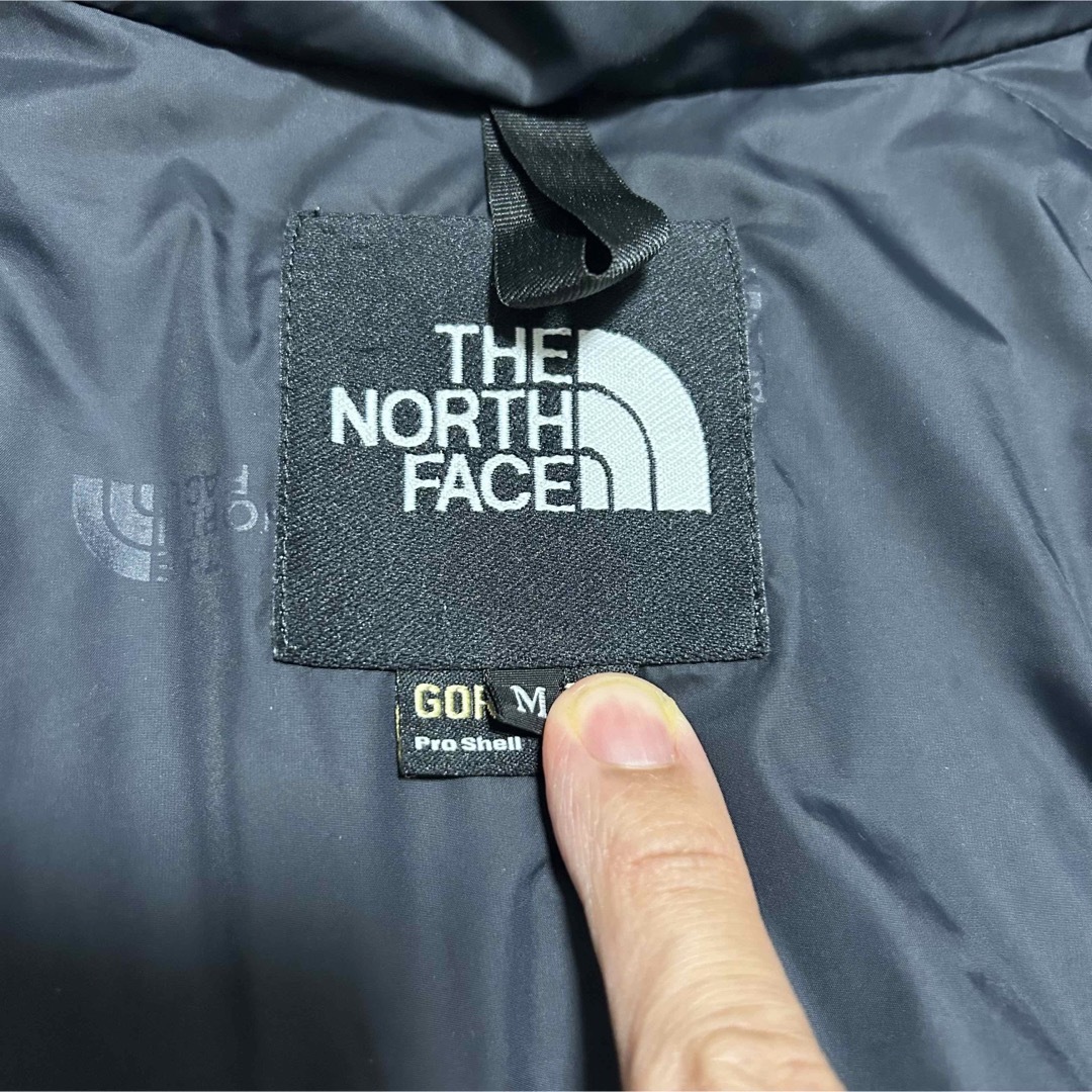 THE NORTH FACE(ザノースフェイス)の【j様専用】ノースフェイス　マウンテンジャケット　ゴアテックス　黒　M メンズのジャケット/アウター(マウンテンパーカー)の商品写真