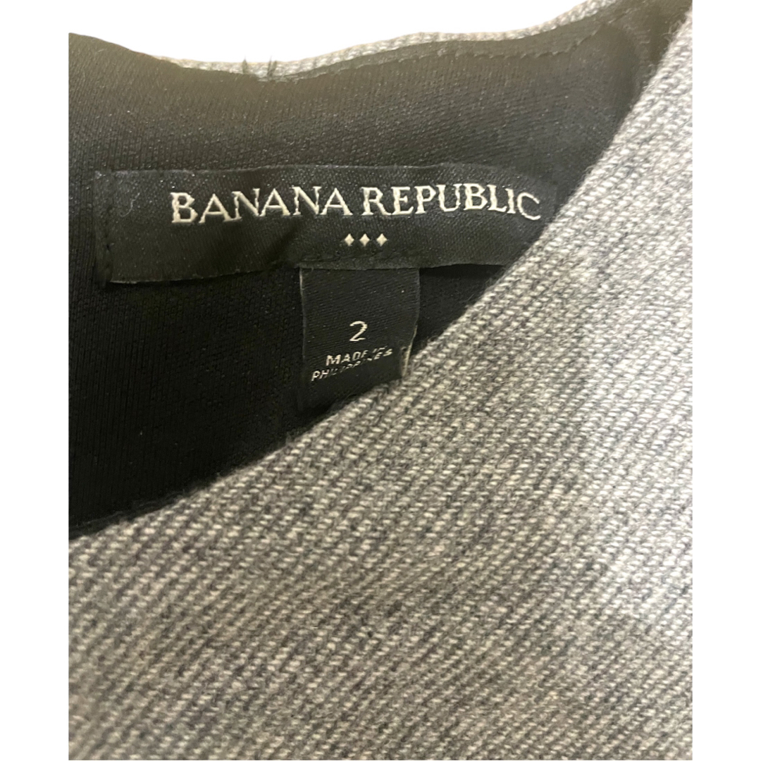 Banana Republic(バナナリパブリック)のBANANA REPUBLIC ワンピース サイズ２（Mサイズ） レディースのワンピース(ひざ丈ワンピース)の商品写真