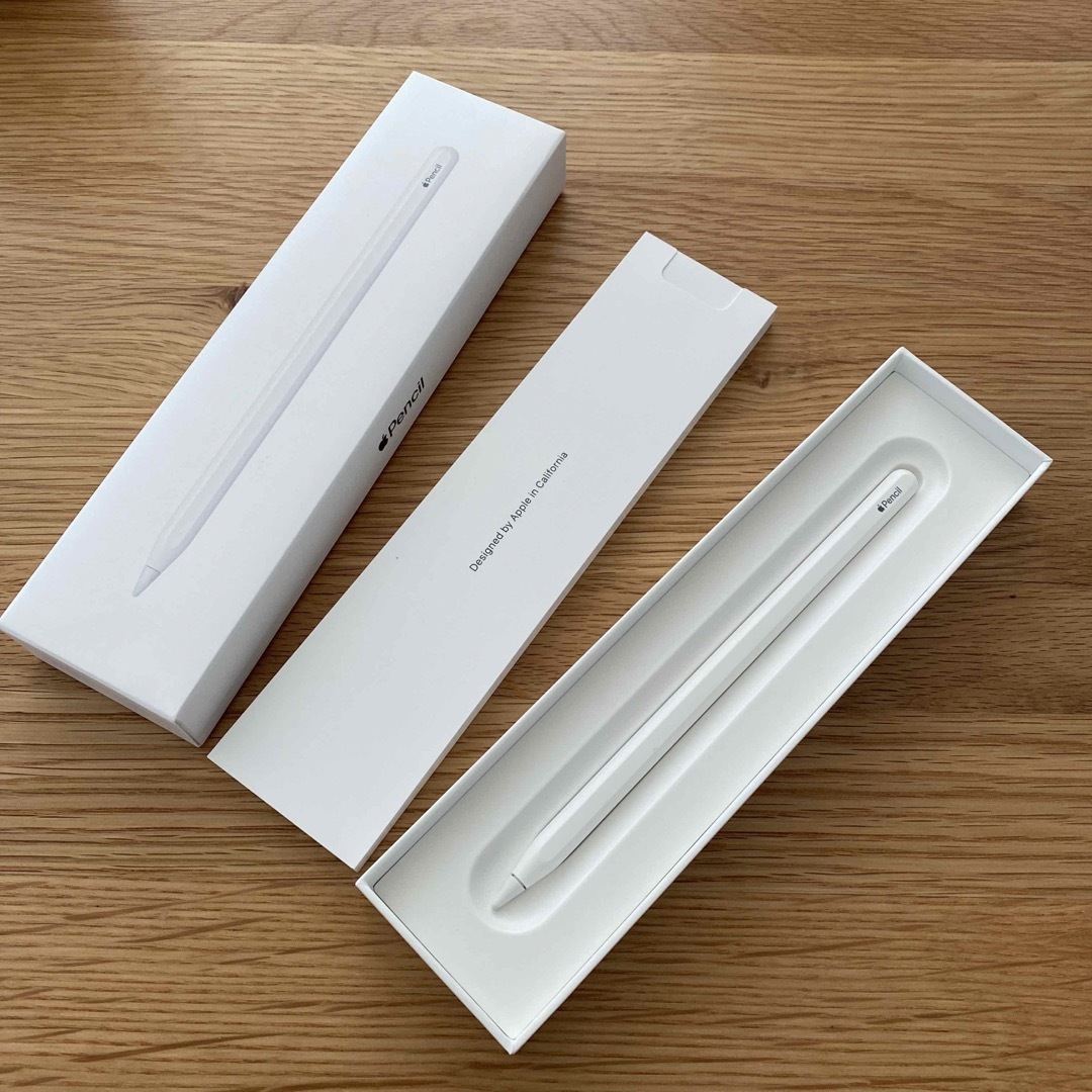 ホワイト純正本体メーカー認証【開封のみ】Apple Pencil 第2世代