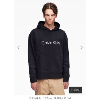 カルバンクライン(Calvin Klein)のカルバンクライン　パーカー　M(パーカー)