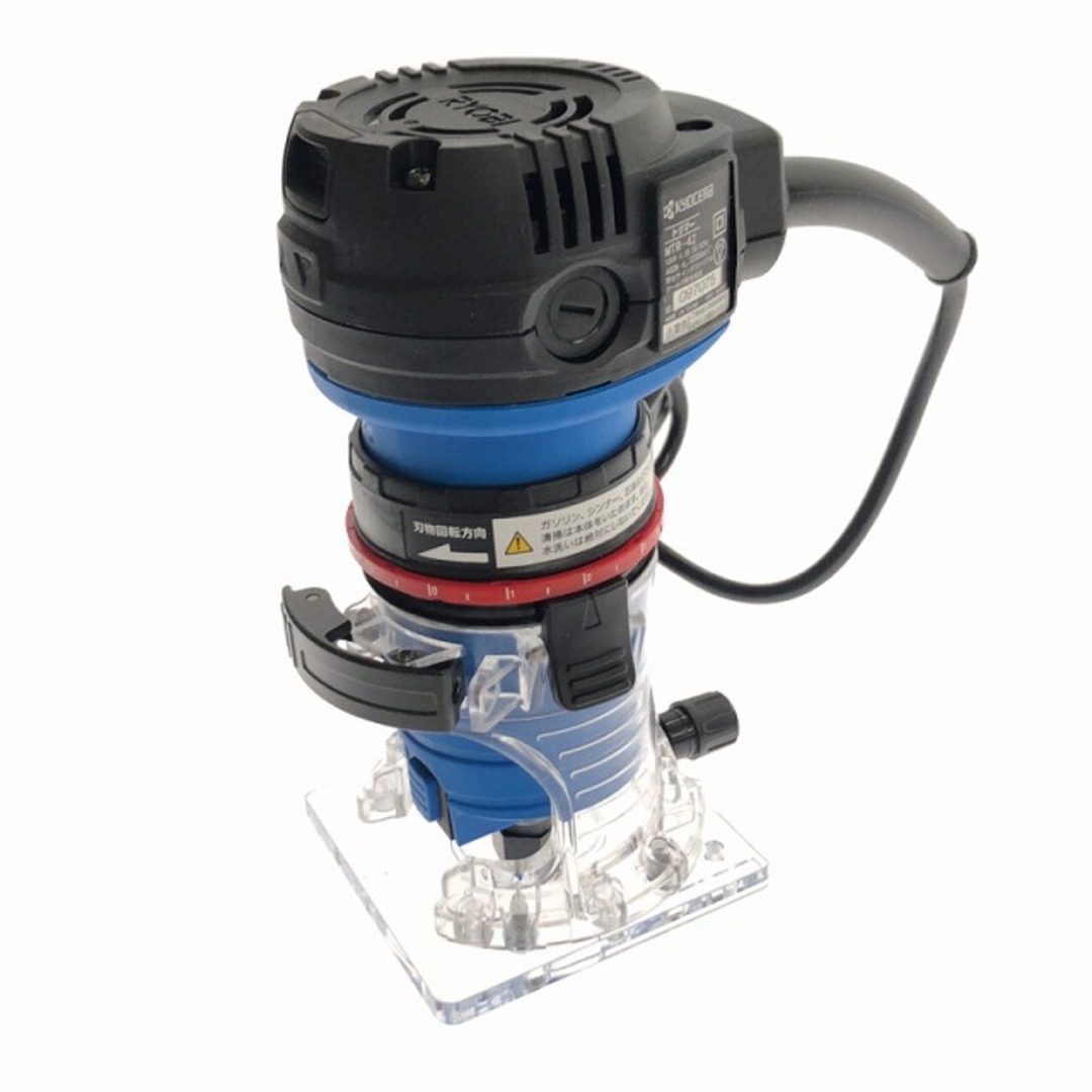 ☆極美品☆RYOBI リョービ トリマ MTR-42 トリマー/ルーター 面取り 加工 穴あけ 電動工具 京セラ/KYOCERA 79068 ☆極美品☆RYOBI リョービ トリマ MTR-42 トリマー/ルーター 面取り 加工 穴あけ 電動工具 京セラ/KYOCERA 79068